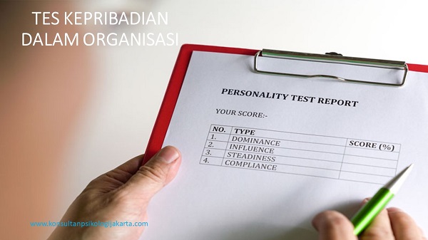 TES KEPRIBADIAN DALAM ORGANISASI