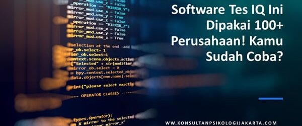 Software Tes IQ Ini Dipakai 100+ Perusahaan
